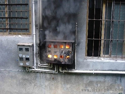 配电箱火灾的前兆及引发原因 - 电气工程 电工